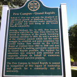 Sign About Pew Campus