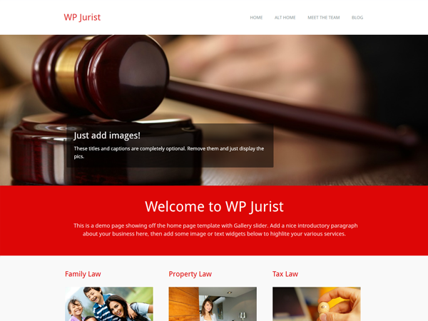 WP Jurist WordPress Theme