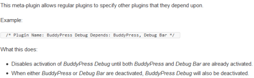 What Plugin Dependencies Does
