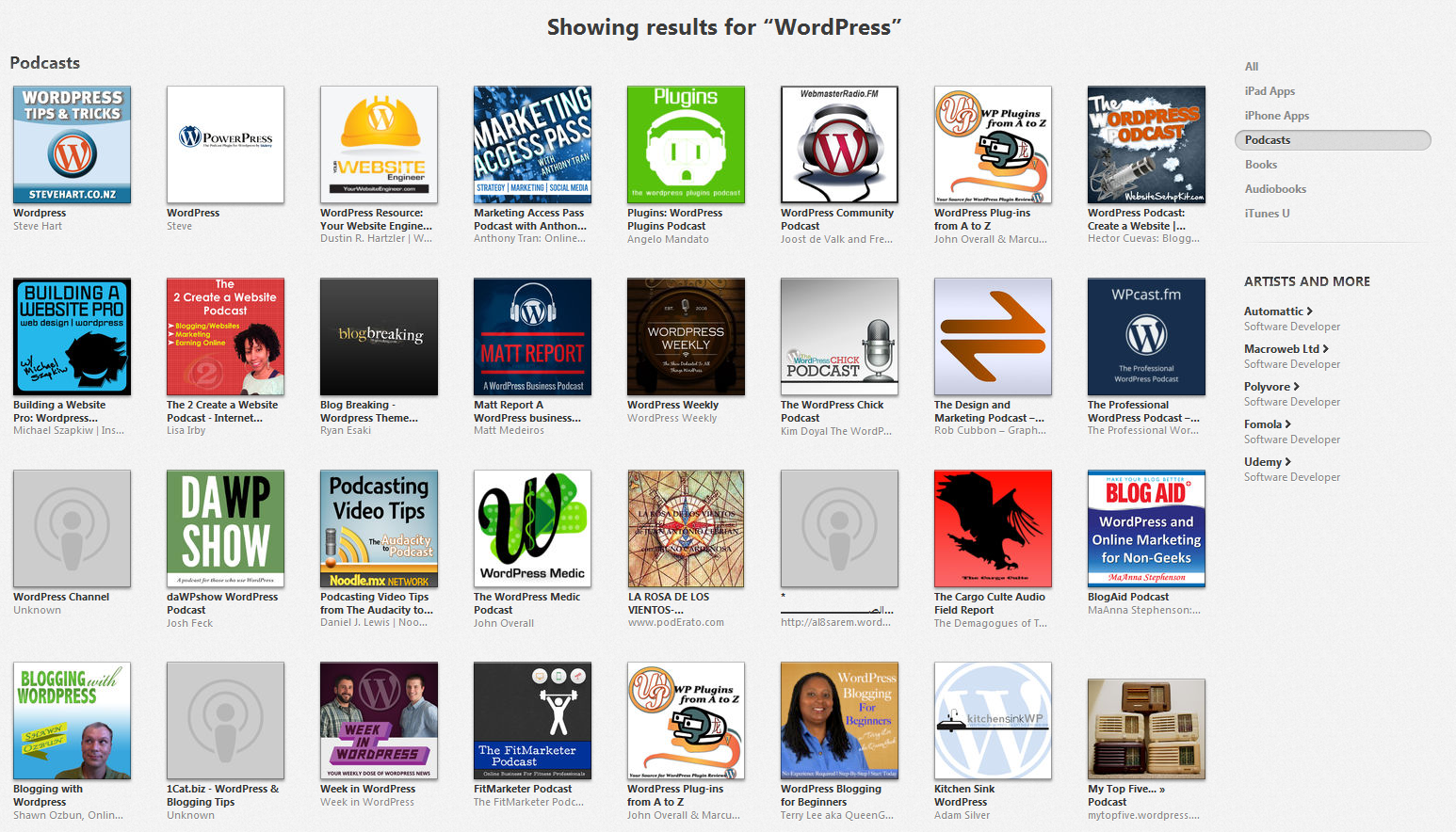 Variety of WordPress Podcasts To Listen To On iTunes