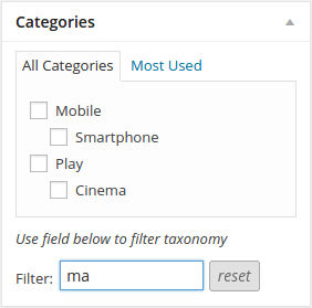 category-filtering