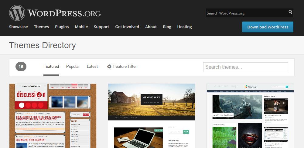 WordPress Theme Directory Launches New Design