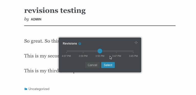 Lasso Adds Real Time Revision Restoring to WordPress