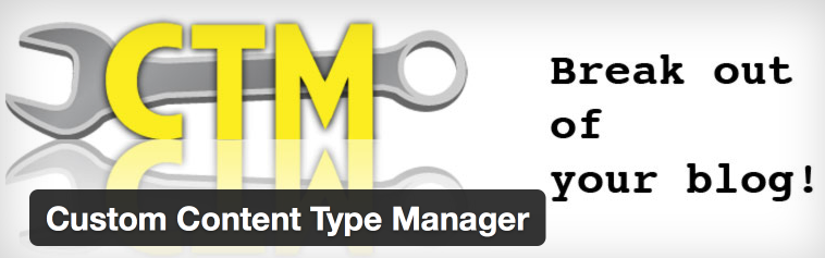 Custom Content Type Manager Plugin Header
