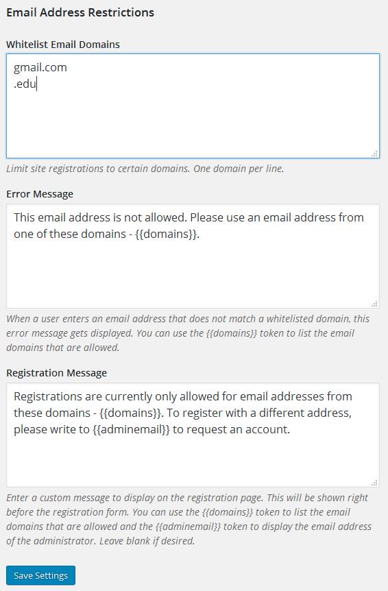 email-address-restrictions