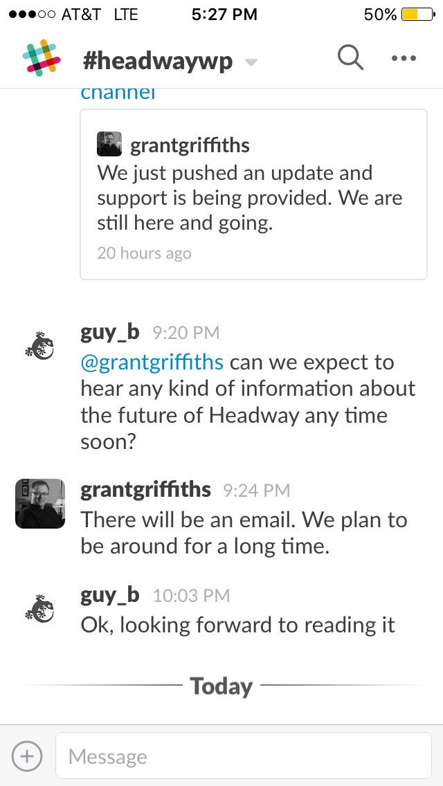 Grant Saying an Email Will Be Sent That Explains Things
