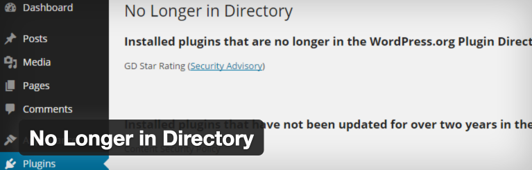 How to Check if Installed Plugins Are No Longer in the Plugin Directory