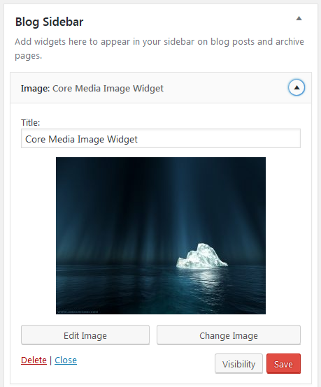 Core Image Widget With an Image
