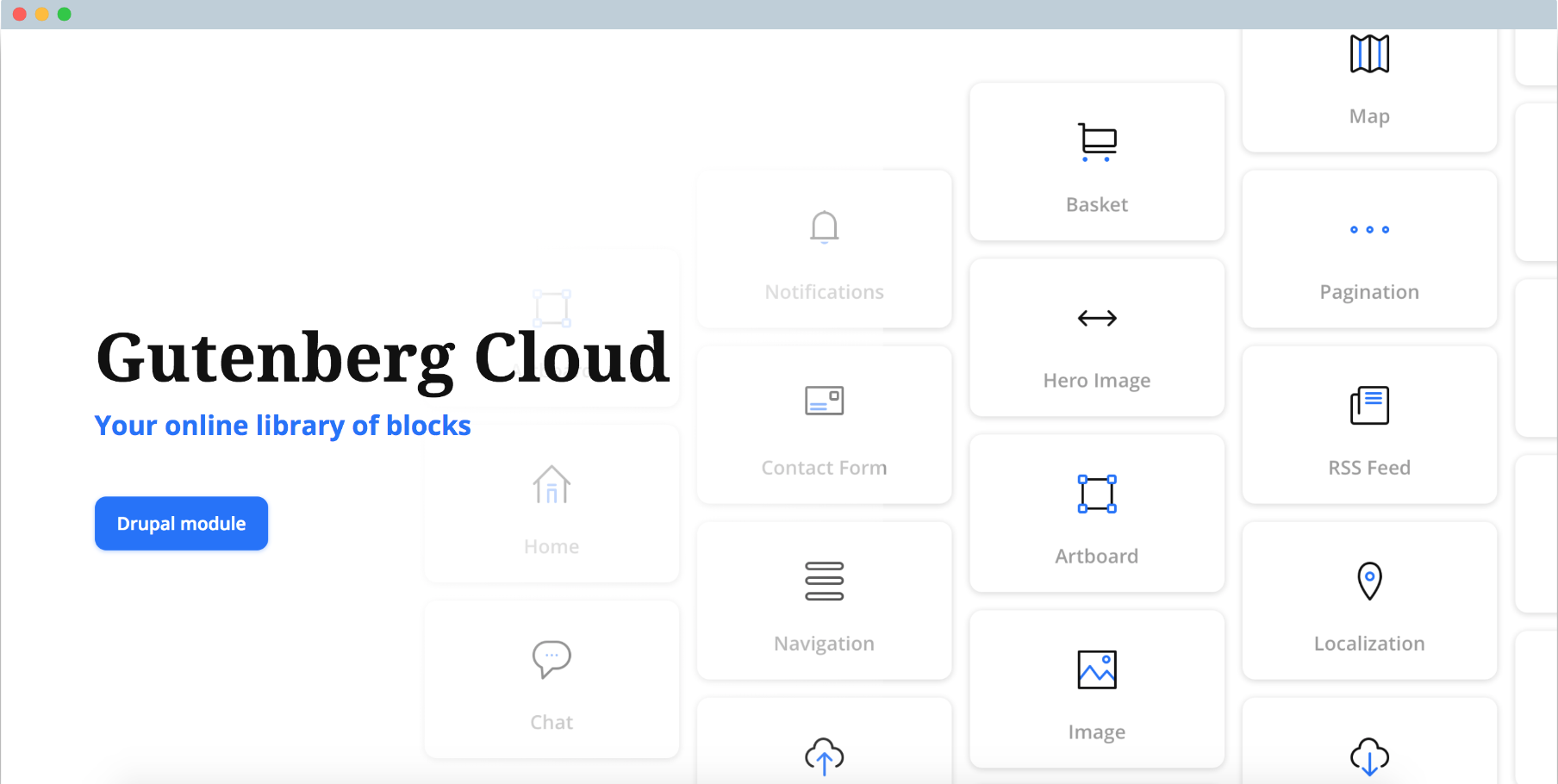 Gutenberg Cloud: A Cross-Platform Community Library for Custom Gutenberg Blocks
