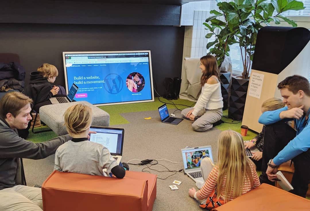 WordCamp Nordic Hosts Successful Kids Workshop