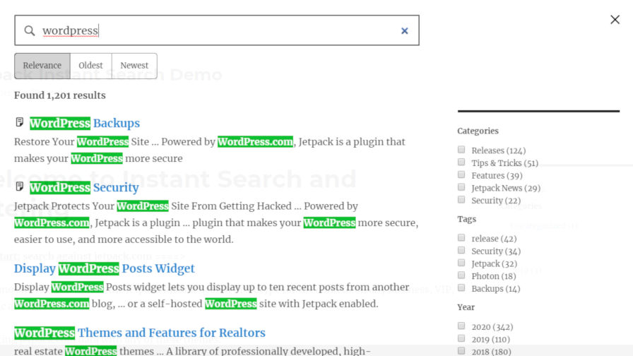 Jetpack Re-launches Search Feature as Standalone Service