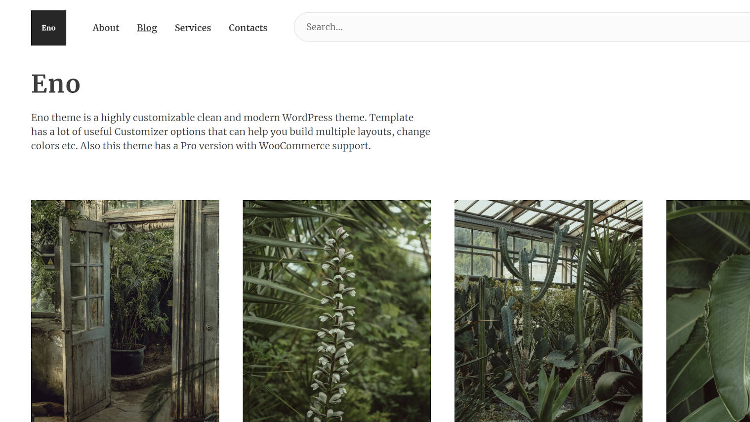 Enō: ‘Probably This Is the Best Blogging Theme Ever’