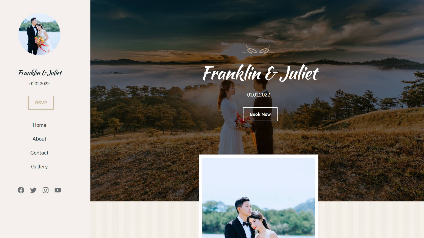 Recreating the Classic Wedding WordPress Theme Homepage With the Block Editor