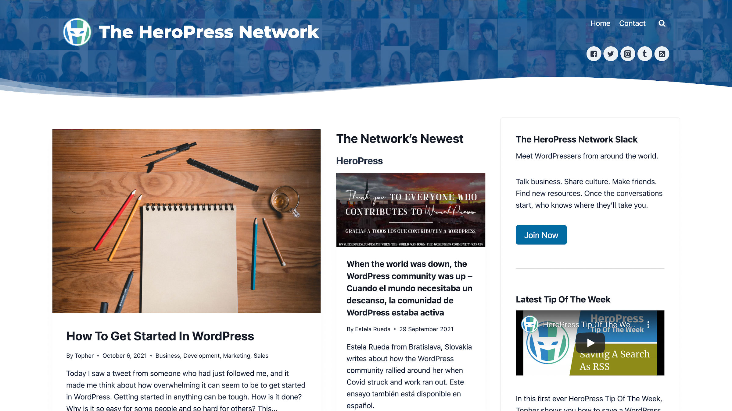 The HeroPress Network Launches as a Multi-Project Portal