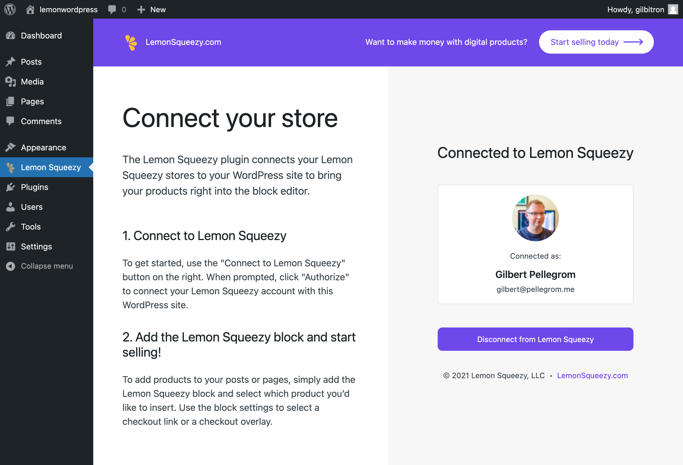 Lemon Squeezy Launches WordPress Plugin