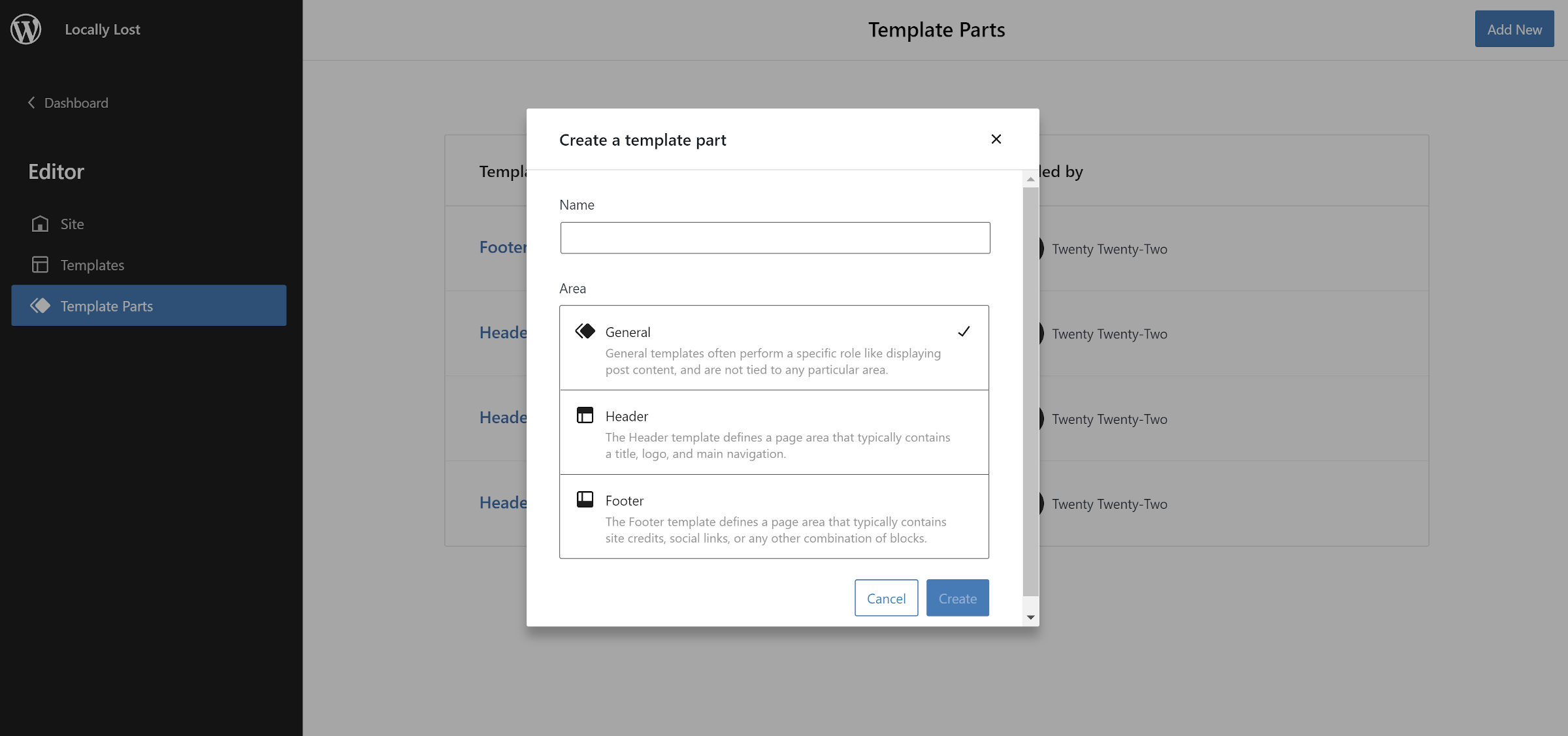 new-template-part Gutenberg 12.1 Fixes Block Appender Layout Shift, Adds Template List Views, and Enhances Global Styles design tips 