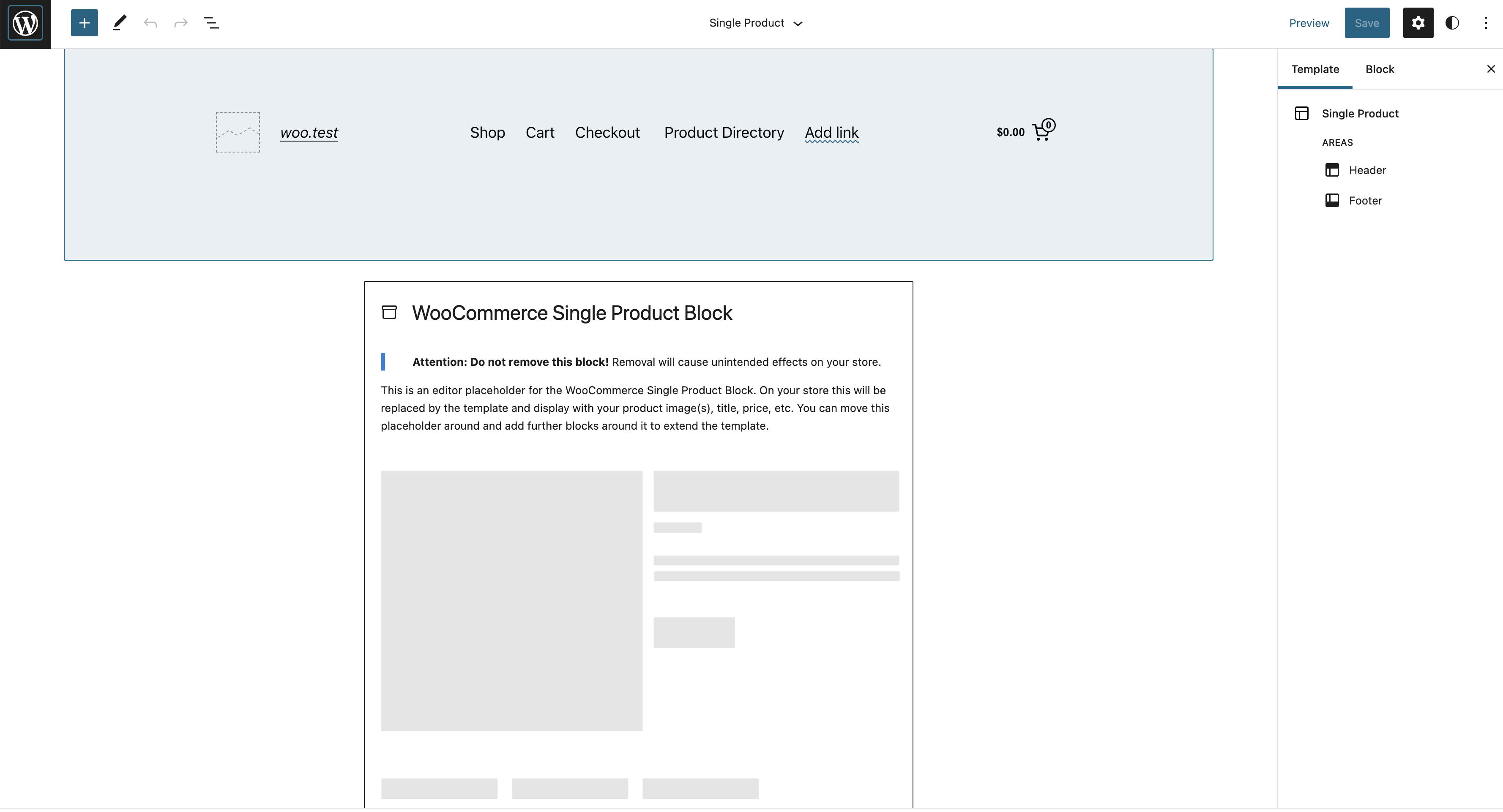 classic-template-block-single-product-template WooCommerce Plans to Bring Full-Site Editing Support to Single Product Templates design tips