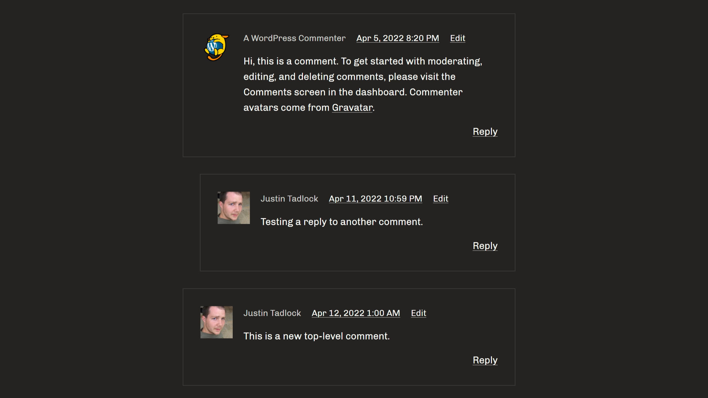 comments-loop-frontend New Comment-Related Blocks Arriving With WordPress 6.0 design tips 