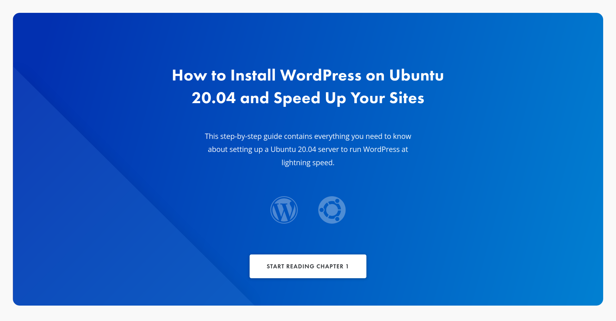 SpinupWP Guide to installing WordPress on Ubuntu.