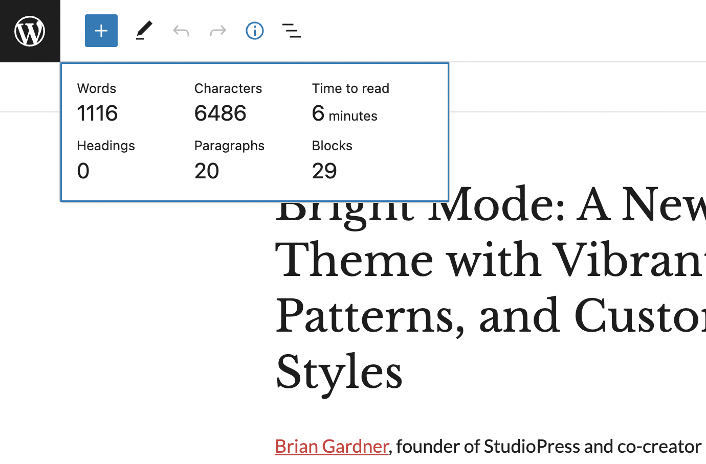 Screen-Shot-2022-07-22-at-11.53.24-AM Gutenberg 13.7 Expands Custom Template Capabilities, Adds Estimated Reading Time to Info Panel design tips  