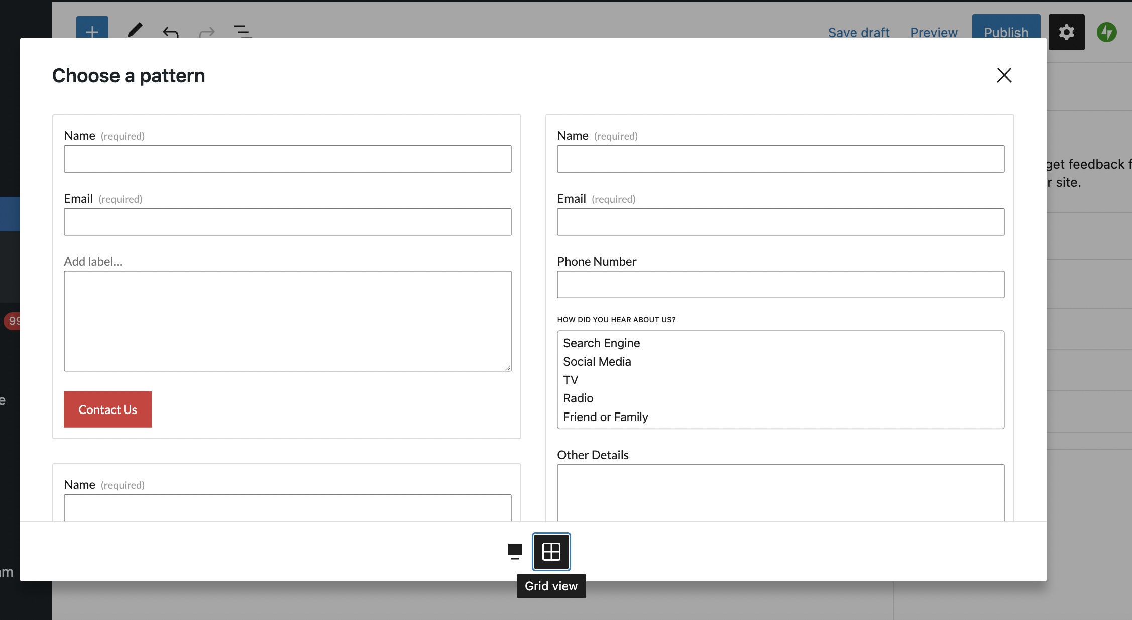 Screen-Shot-2022-12-06-at-8.38.42-PM Jetpack 11.6 Adds Block Pattern Support to Forms design tips  