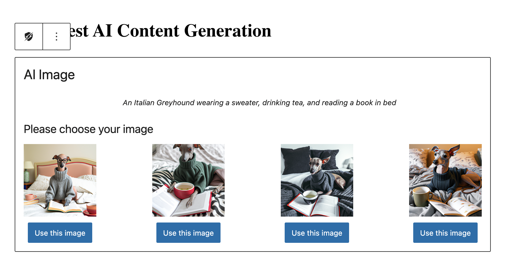 WordPress.com Is Testing AI-Generated Images and Content