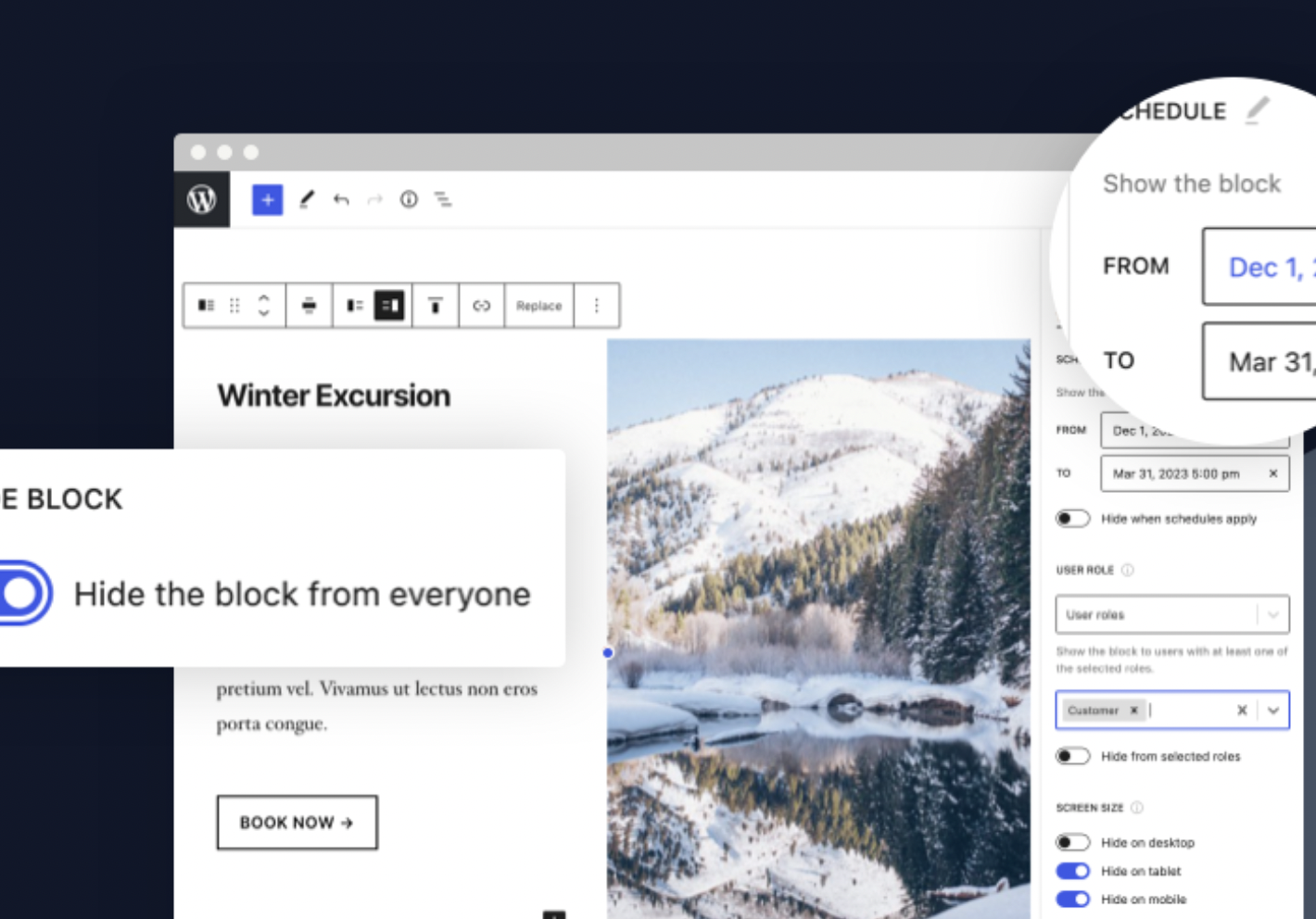 Block Visibility 3.0.0 Makes Pro Version Free, Adds Browser and Device Control, Visibility Presets, and More