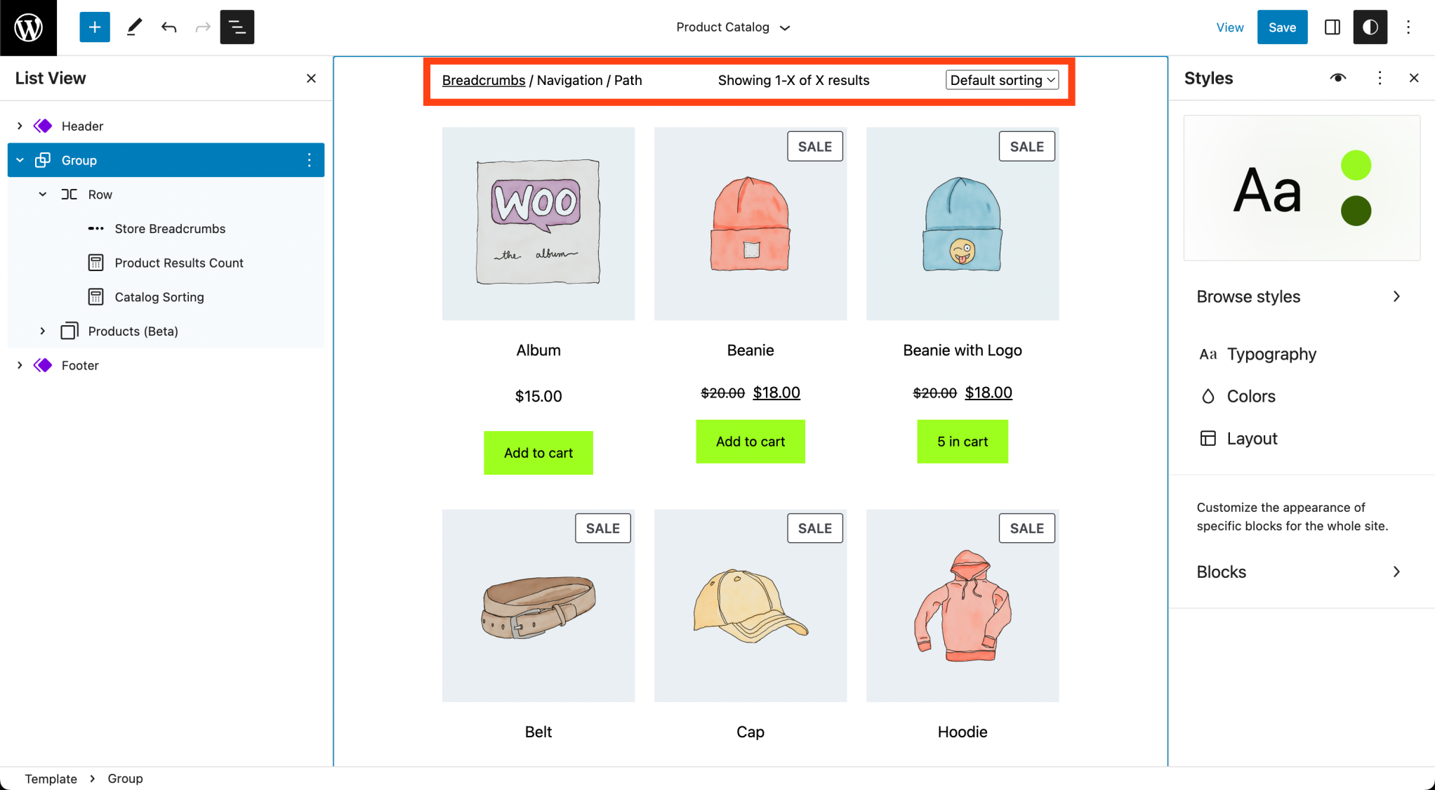 WooCommerce 7.5.0 Introduces 3 New Blocks, Expands Support for Global Styles