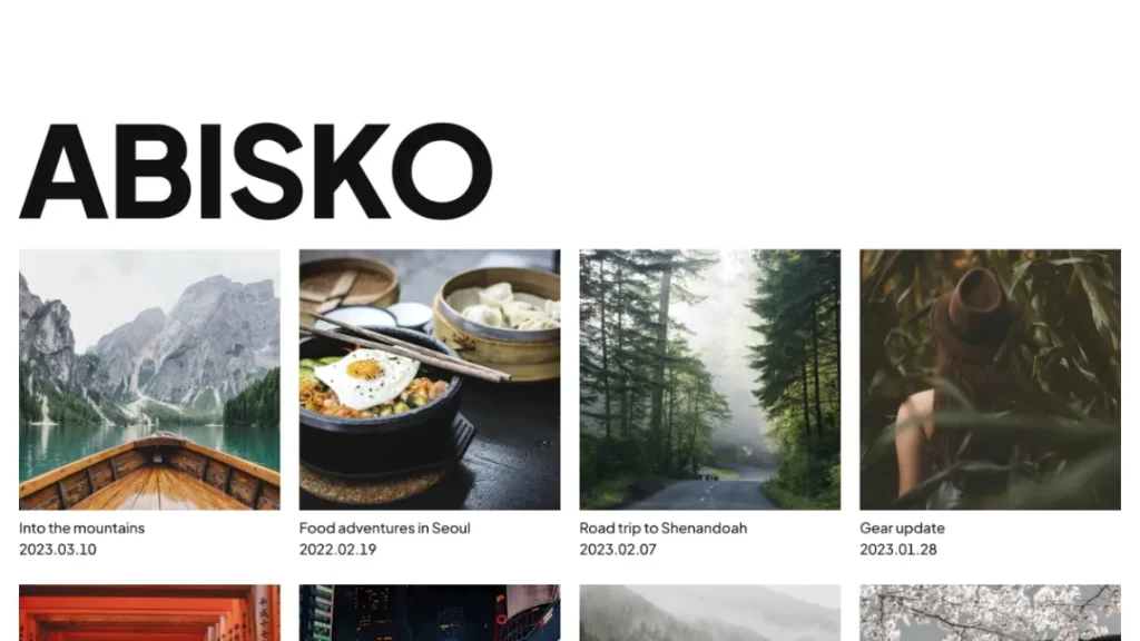 Anders Norén Releases Abisko, a New Free WordPress Theme with 30+ Block Patterns