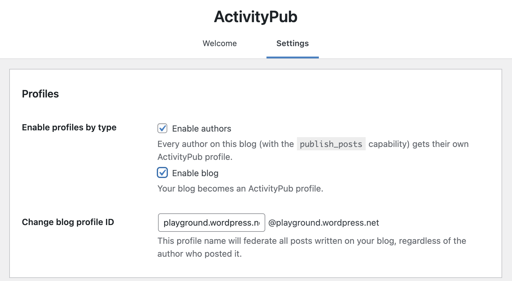ActivityPub 1.0.0 Released, Introducing Blog-Wide Accounts and New Blocks